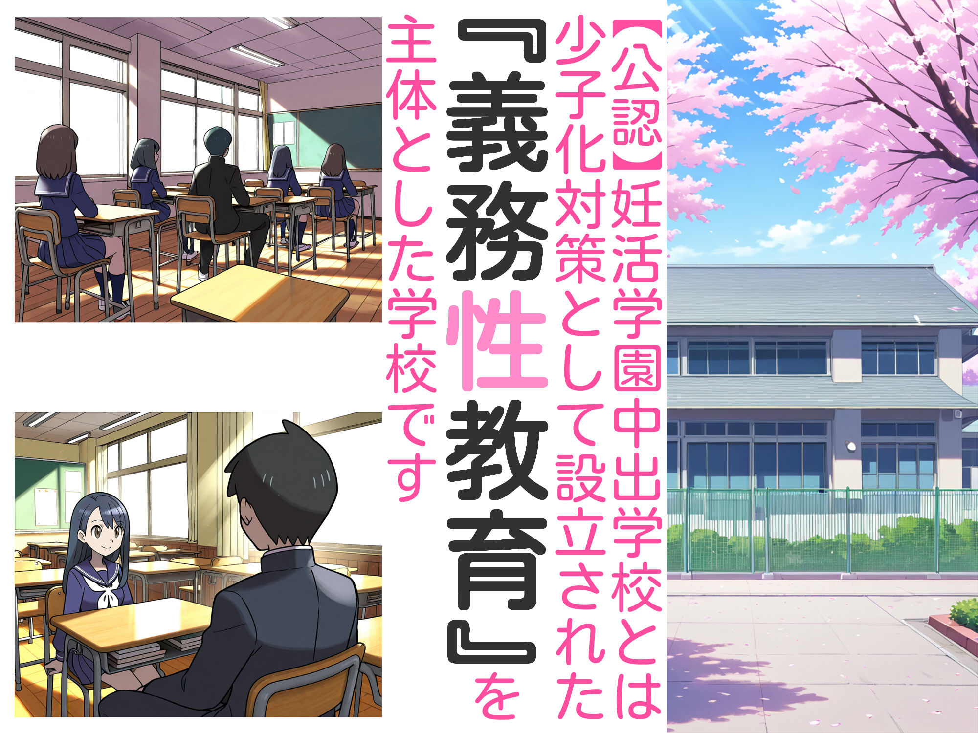 義務性教育〜妊娠すると卒業できる学校〜_01