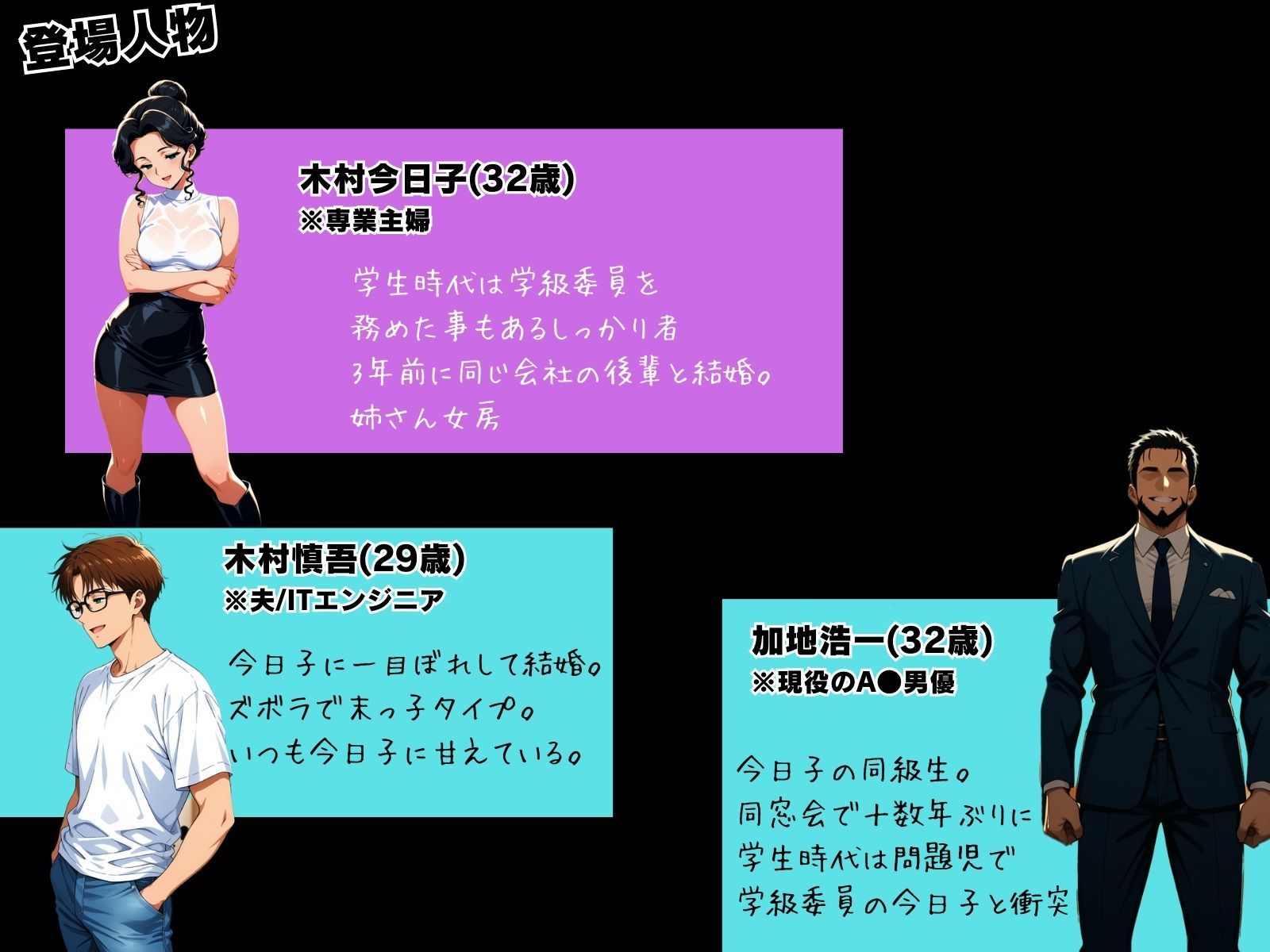 【1話無料】ねとられ同窓会（前編）〜現役A●男優の標的は熟れた人妻の肉体〜_002