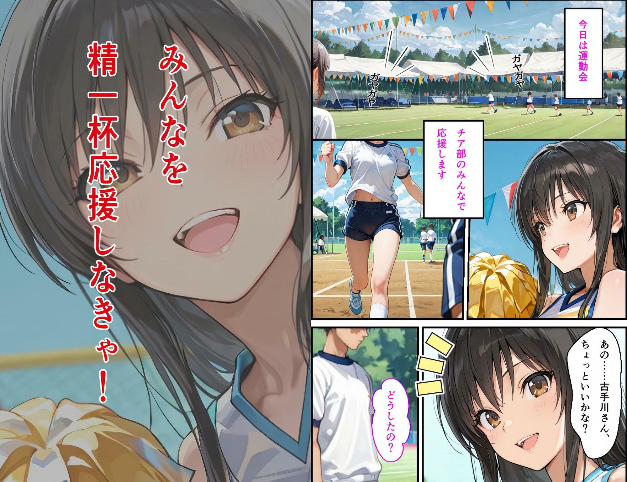 古手〇唯-学園の悲劇-3-【運動会編】-〜音楽を聴きながら腰を振らされる〜_001